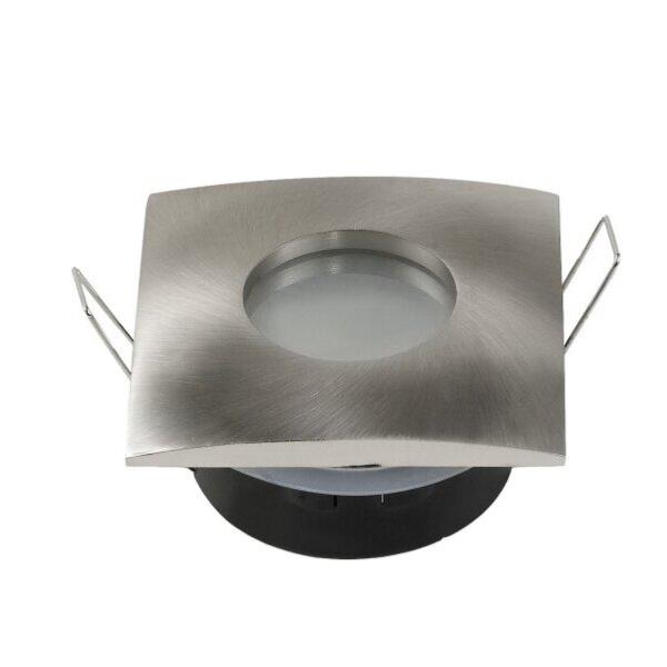 Support Spot GU10 IP65 Carré 82mm - Silumen