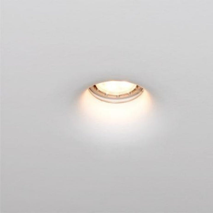 Support Spot GU10 LED Carré Blanc Ø120mm - Silumen