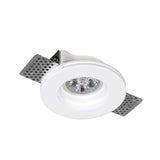 Support Spot GU10 LED Rond Blanc Ø100mm