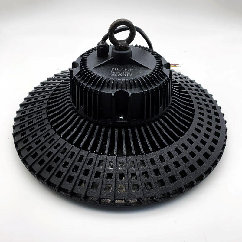 Suspension Industrielle HighBay UFO 100W IP65 NOIR - Silumen