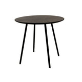 Table Basse Ronde noire 48 x 48 x 45 cm
