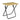 Table d'Appoint Pliante en Bois et Métal - Silumen