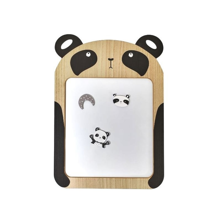 Tableau mémo Panda en bois - Silumen
