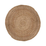 Tapis Rond Jute Tressé 120 cm