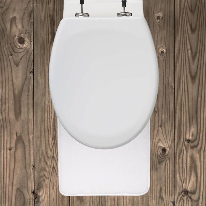 Tapis WC Contour en Polyester 48x48 cm - Silumen