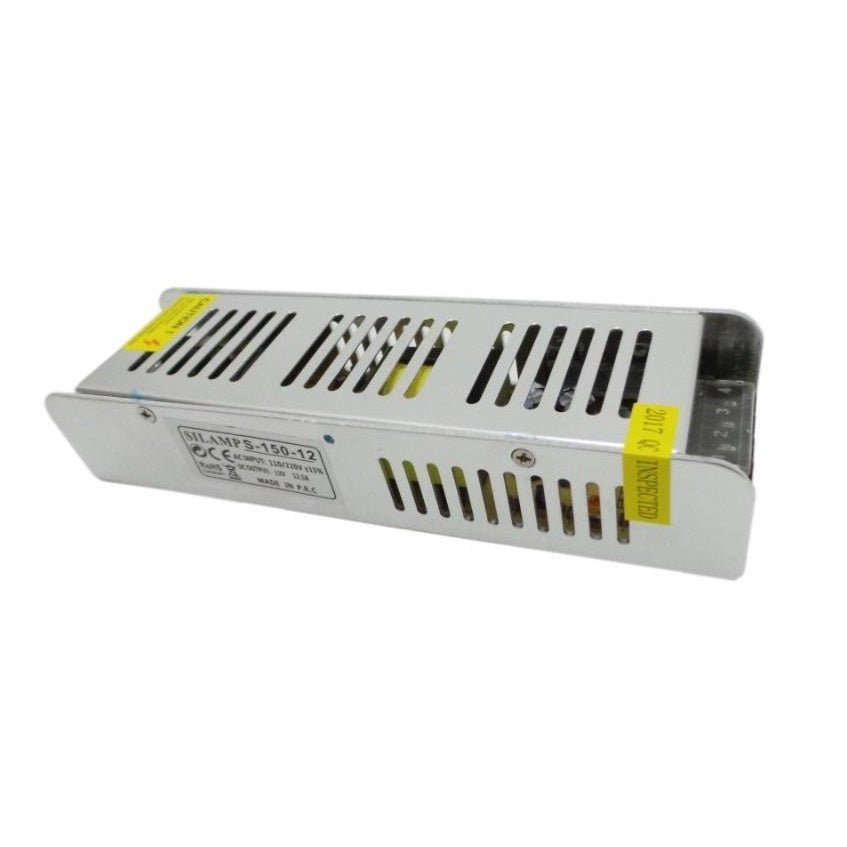 Transformateur 220V 12V 150W DC 12.5A - Silumen