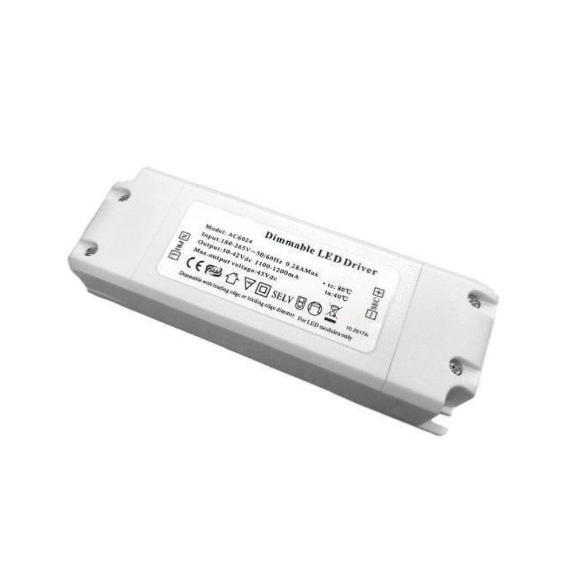 Transformateur 220V 48V DC 45W 1000mA Dimmable - Silumen