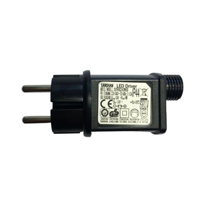 Transformateur Guirlande LED 24V 9W IP44 - Silumen