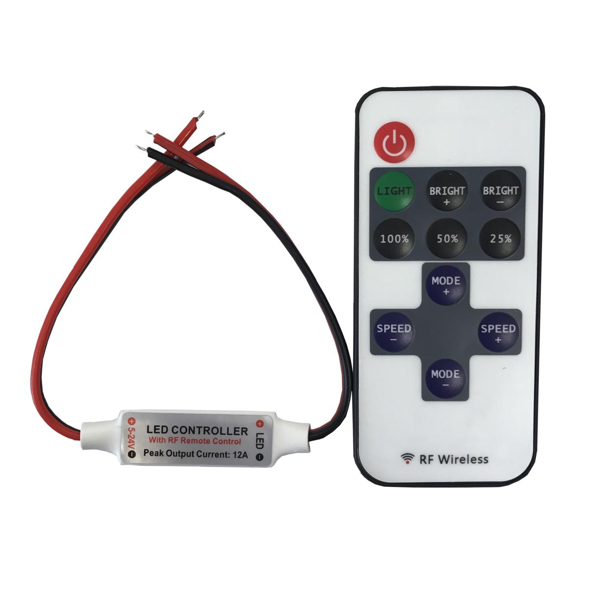 Variateur de puissance LED pour Bandeau LED 12V/24V - Silumen