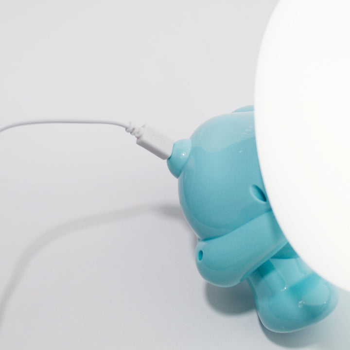 Veilleuse de nuit LED pour chambre Hippopotame (+câble USB) - Silumen