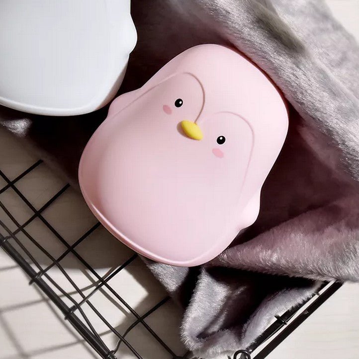 Veilleuse de Nuit Pingouin LED Tactile en silicone (avec câble usb) - Silumen