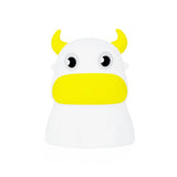 Night Night Light Cow com silicone tátil (com cabo USB)