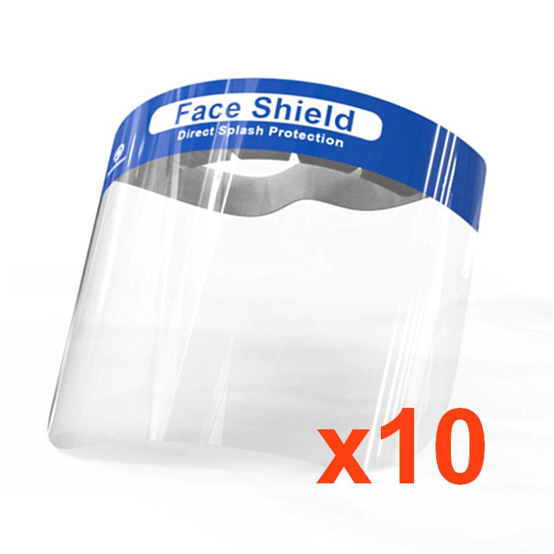 Visière de Protection Anti-Projection (Pack de 10) - Silumen